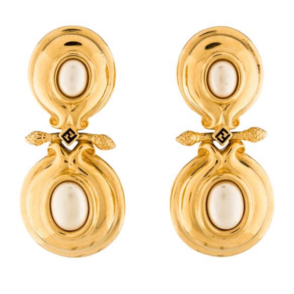 Fendi Iconic Dangle & Drop Earrings